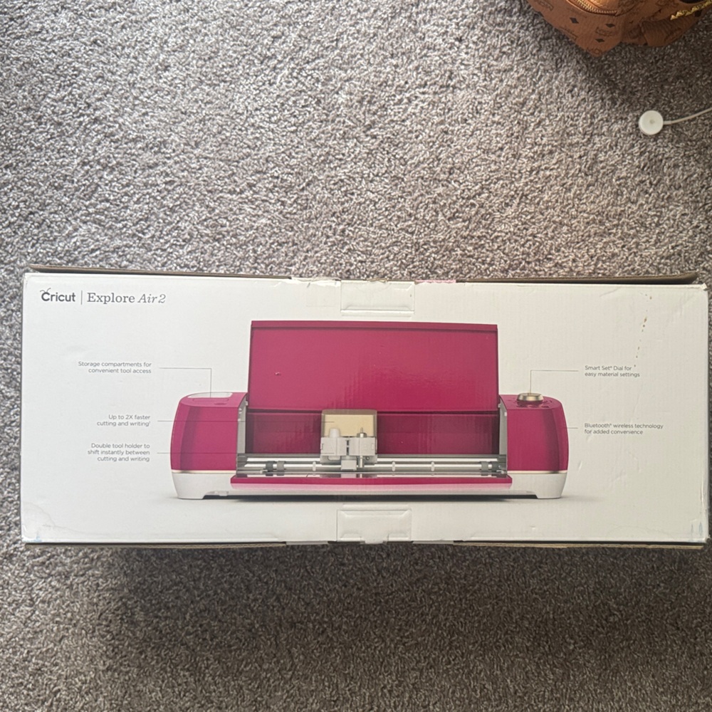 Cricut Explore Air 2 Cutting Machine - Raspberry - Picture 3 of 3